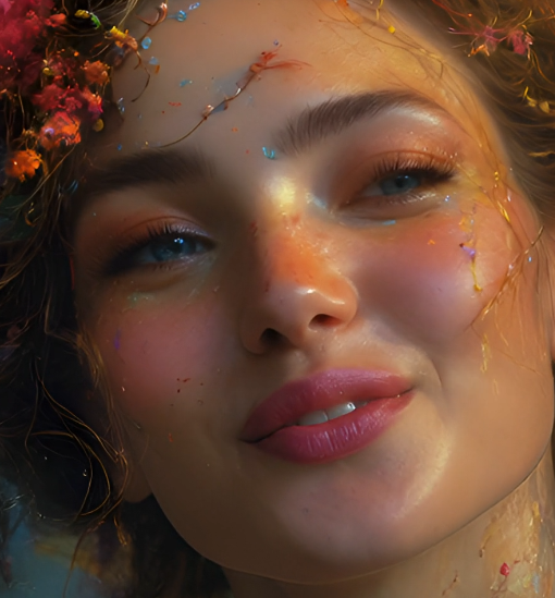 Portrait of Aria, the artist archetype.